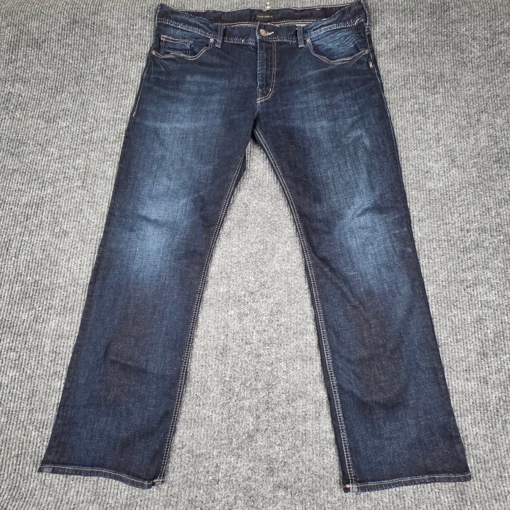 Silver Jeans Co Allan Bootcut Dark Wash Mens‎ W40 L32 Denim Jeans